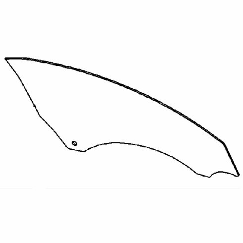 DIY Front Door Glass Passenger Side Mercedes Benz SLC43 2017