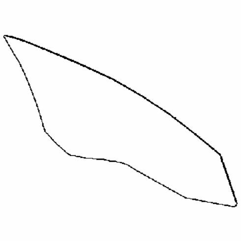 DIY Front Door Glass Passenger Side Mercedes C250 Coupe 2012-2015