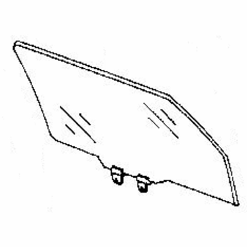 DIY Front Door Glass Passenger Side Mercury Villager 1999-2002