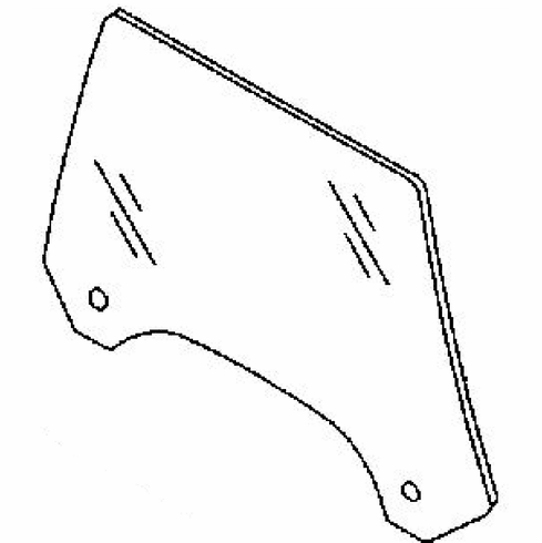 DIY Front Door Glass Passenger Side Mini Cooper Clubman 2008-2014