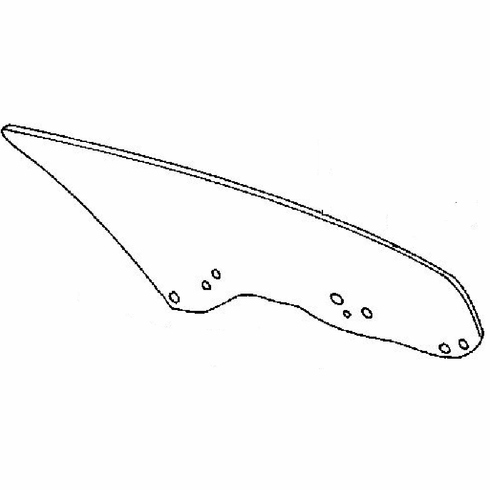 DIY Front Door Glass Passenger Side Mitsubishi Diamante Sedan 92-96