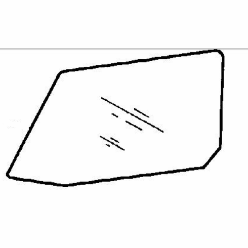 DIY Front Door Glass Passenger Side Plymouth Hatchback 1979-1982