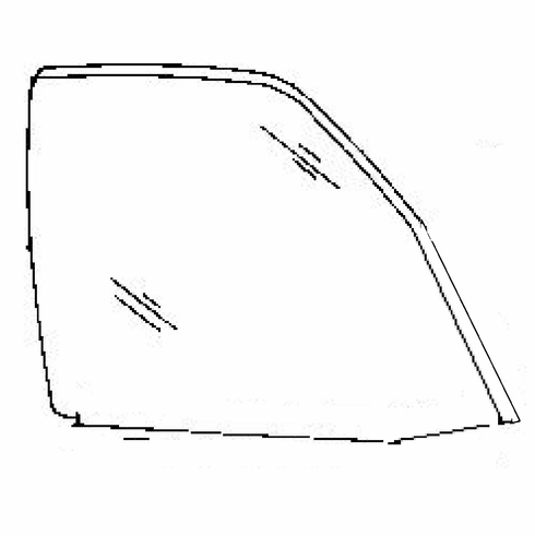 DIY Front Door Glass Passenger Side Saab 9-3 Hatchback 1999-2002