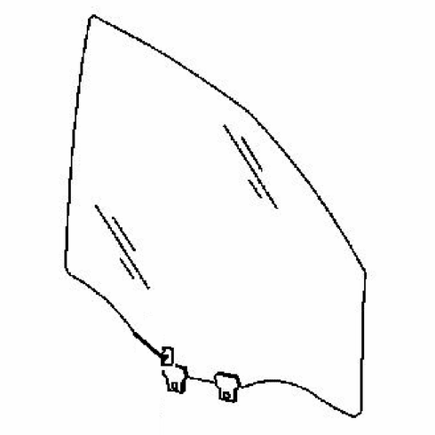 DIY Front Door Glass Passenger Side Saturn Vue Utility 2002-2007