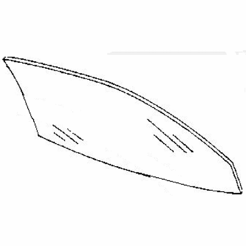 DIY Front Door Glass Passenger Side Toyota Paseo  Coupe 1992-1995