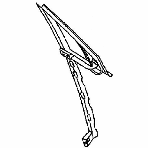 DIY Front Vent Glass Driver Side Ford Fusion 4 Door Sedan 2013-2020