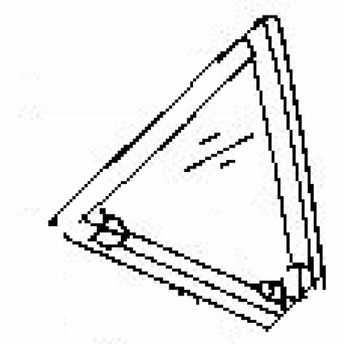 DIY Front Vent Glass Driver Side Isuzu Pickup 1988-1993