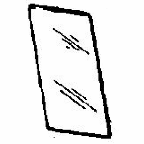 DIY Front Vent Glass Driver Side Jeep Cherokee Utility 1963-1965