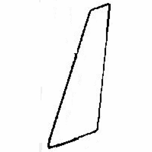 DIY Front Vent Glass Driver Side Jeep CJ8 2 Door Utility 1982-1986