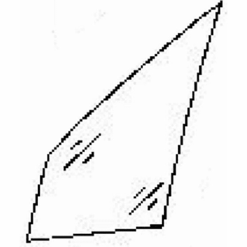 DIY Front Vent Glass Driver Side Jeep Comanche Pickup Standard Cab 86