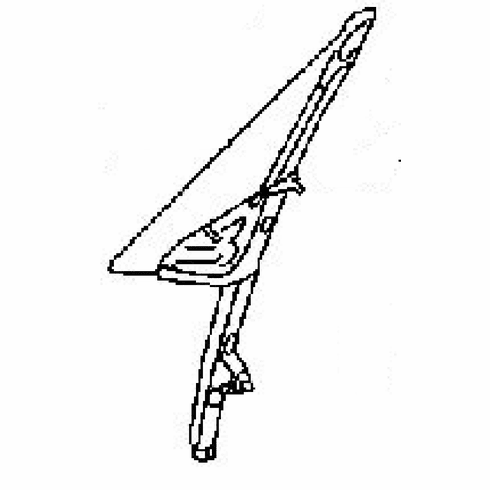 DIY Front Vent Glass Driver Side Scion FR-S 2 Door Coupe 2013 2014