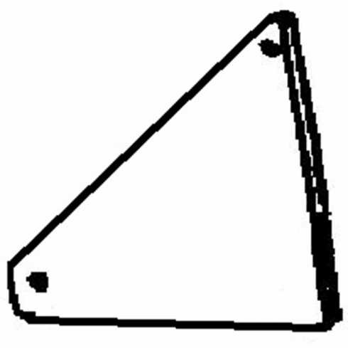 DIY Front Vent Glass Passenger Side Ford Fiesta 2 Door Hatchback 77-79