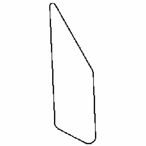 DIY Front Vent Glass Passenger Side Freightliner Sprinter170 WB 07-16