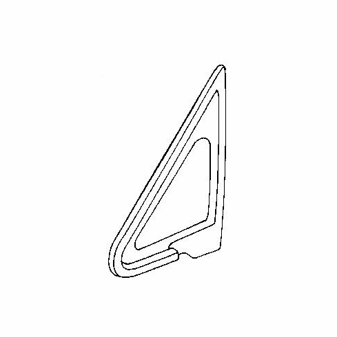 DIY Front Vent Glass Passenger Side Honda Odyssey Minivan 1995-1998