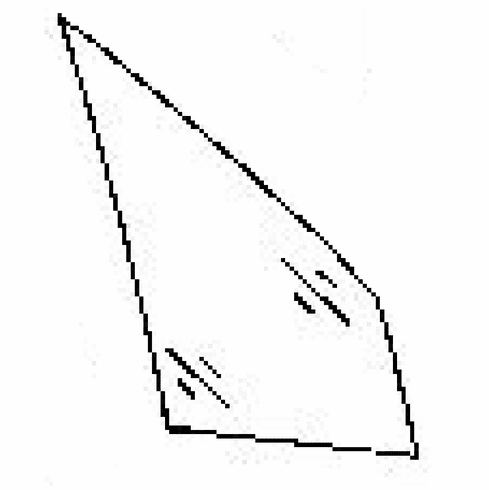 DIY Front Vent Glass Passenger Side Jeep Cherokee Utility 1991 1992