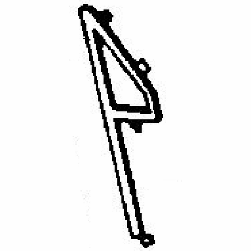 DIY Front Vent Glass Passenger Side Jeep Comanche Pickup 1986-1990