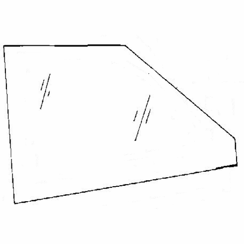 DIY Quarter Glass Driver Side BMW 325 2 Door Sedan 1984-1987