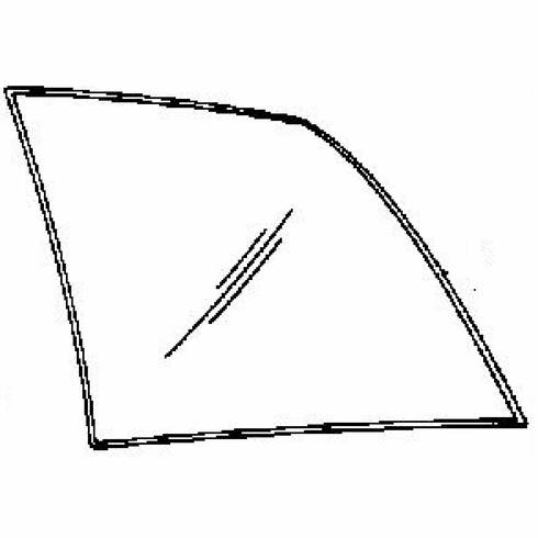 DIY Quarter Glass Driver Side BMW 525 4 Door Sedan 1992-1995