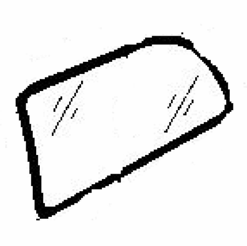 DIY Quarter Glass Driver Side Chrysler Grand Voyager Mini Van 2000