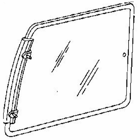 DIY Quarter Glass Driver Side Dodge Caravan Mini Van 1994-1995