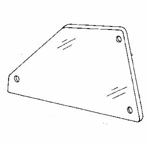 DIY Quarter Glass Driver Side Ford Escort 2 Door Hatchback 1981-1990