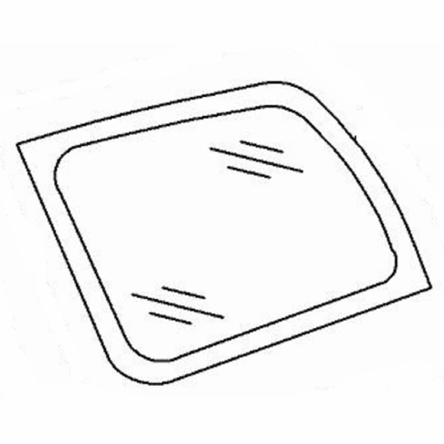 DIY Quarter Glass Driver Side GMC Envoy 4 Door Utility 2003 2004