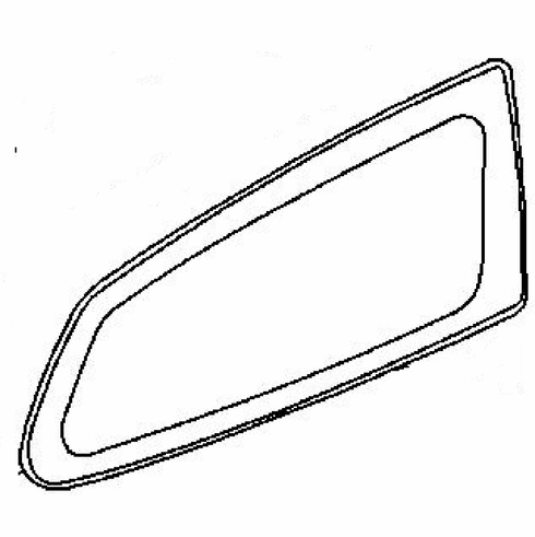 DIY Quarter Glass Driver Side Honda Civic SI 2 Door Hatchback 02-05