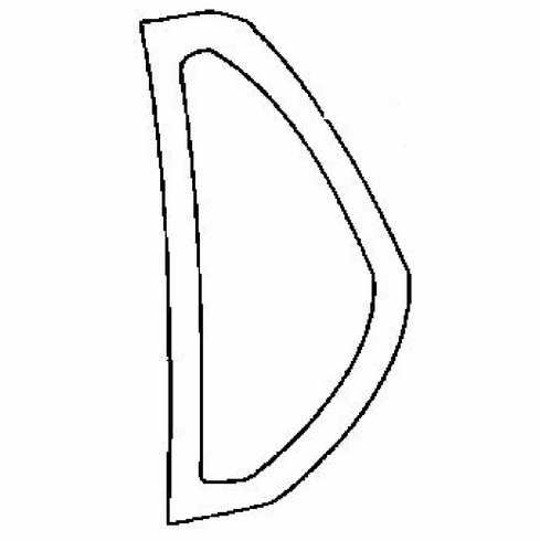 DIY Quarter Glass Driver Side Isuzu Amigo 2 Door Utility 1998-2000