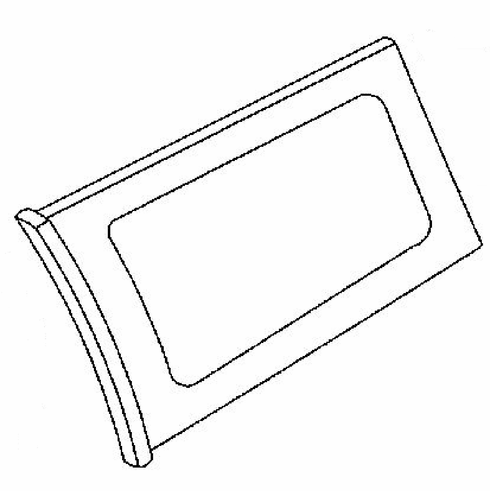 DIY Quarter Glass Driver Side Isuzu Axiom 4 Door Utility 2002-2004