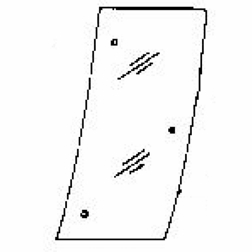 DIY Quarter Glass Driver Side Jeep Cherokee 2 Door Utility 1984-1991