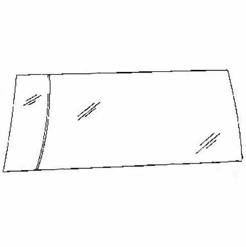 DIY Quarter Glass Driver Side Jeep Cherokee 2 Door Utility 1988-1991