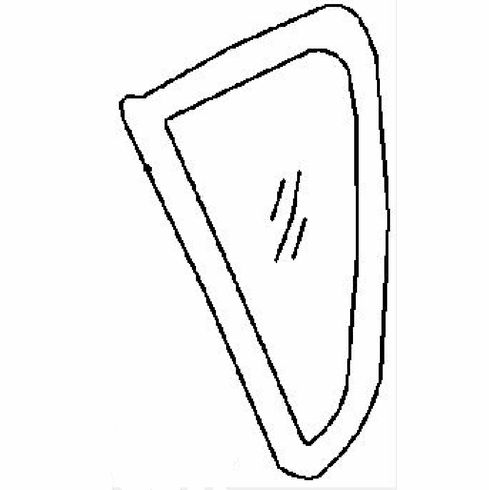 DIY Quarter Glass Driver Side KIA Soul 4 Door Hatchback 2010-2013