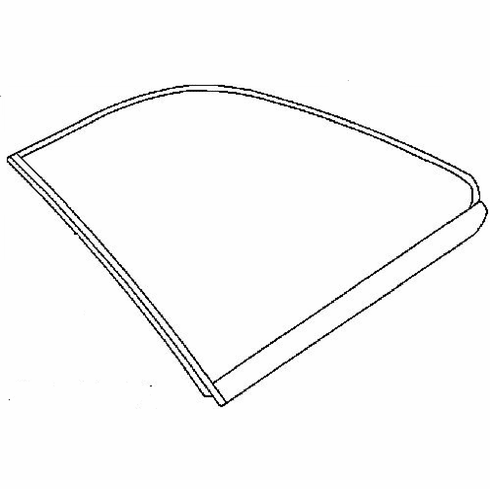 DIY Quarter Glass Driver Side Lincoln MKX 4 Door Utility 2007-2014