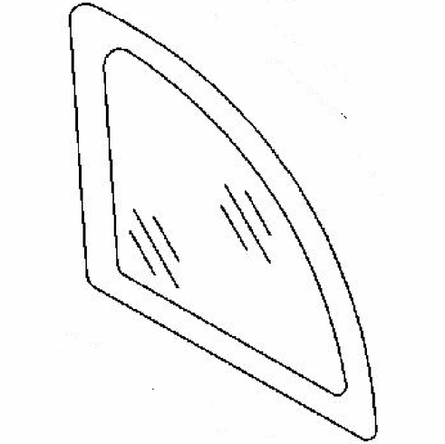 DIY Quarter Glass Driver Side Mazda 6 4 Door Station Wagon 2004-2008