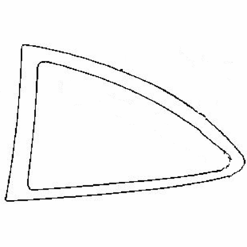 DIY Quarter Glass Driver Side Mercedes Benz CLK320 Coupe 1998-2002