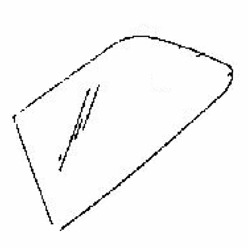 DIY Quarter Glass Driver Side Plymouth Colt sedan 1993-1996