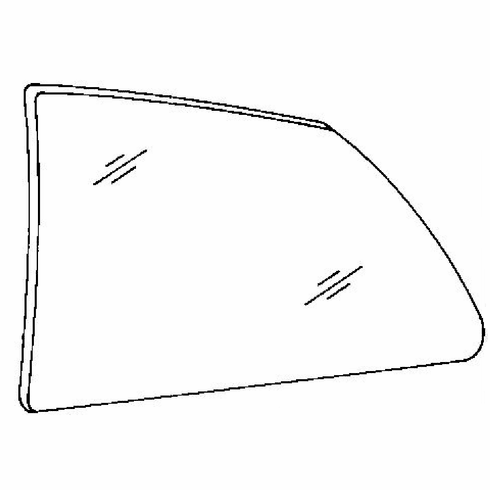 DIY Quarter Glass Driver Side Saab 9-3 2 Door Hatchback 1999-2002