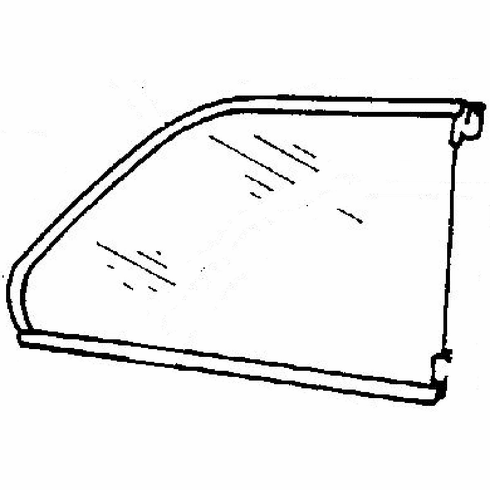 DIY Quarter Glass Passenger Side BMW M3 2 Door Sedan 1988-1991