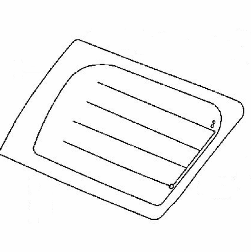 DIY Quarter Glass Passenger Side Cadillac Escalade Utility 2015-2020