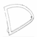 DIY Quarter Glass Passenger Side Daewoo Lanos Hatchback 1998-2002 