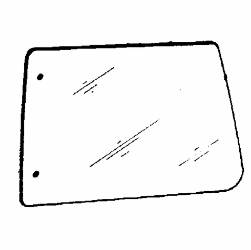 DIY Quarter Glass Passenger Side Dodge Colt Vista Station Wagon 1984