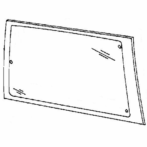 DIY Quarter Glass Passenger Side Geo Tracker 4 Door Utility 1989-1995