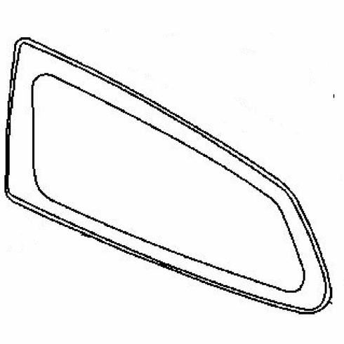 DIY Quarter Glass Passenger Side Honda Civic SI Hatchback 2002-2005
