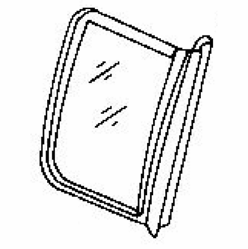 DIY Quarter Glass Passenger Side Isuzu Hombre Pickup 1997-2000