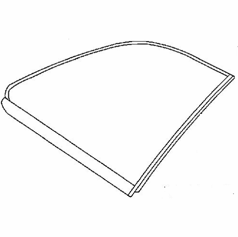 DIY Quarter Glass Passenger Side Lincoln MKX 4 Door Utility 2007-2014