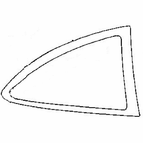 DIY Quarter Glass Passenger Side Mercedes Benz CLK55 AMG Coupe 01-02