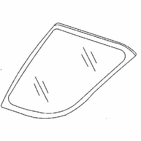 DIY Quarter Glass Passenger Side Mercedes Benz ML55 AMG Utility 00-04