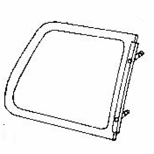 DIY Quarter Glass Passenger Side Mercury Villager Mini Van 1999-2002