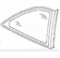 DIY Quarter Glass Passenger Side Mitsubishi Mirage Coupe 1993-1996