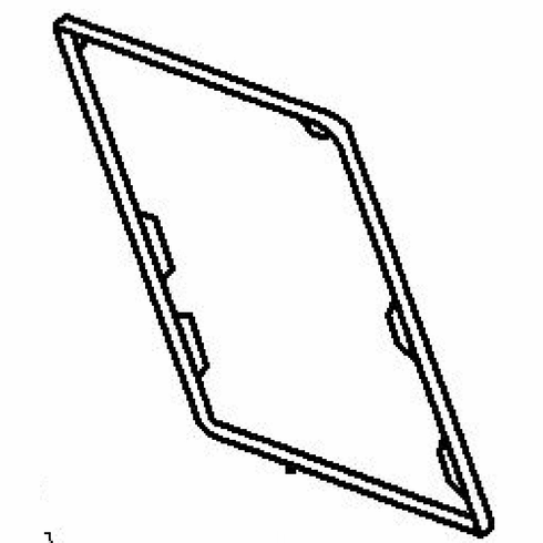 DIY Quarter Glass Passenger Side Ram Dakota 2 Door Club Cab 2011